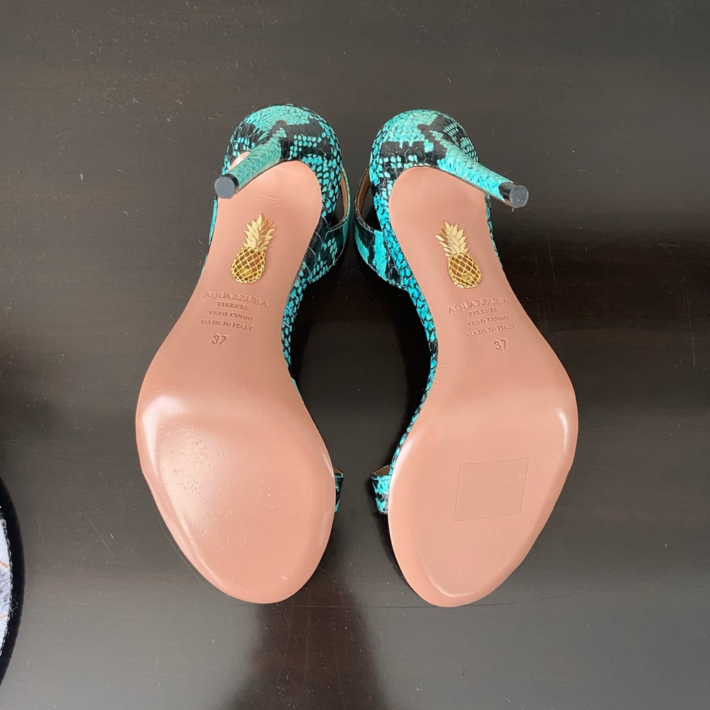 Aquazzura So Nude 105mm Sandals - Picture 4 of 4